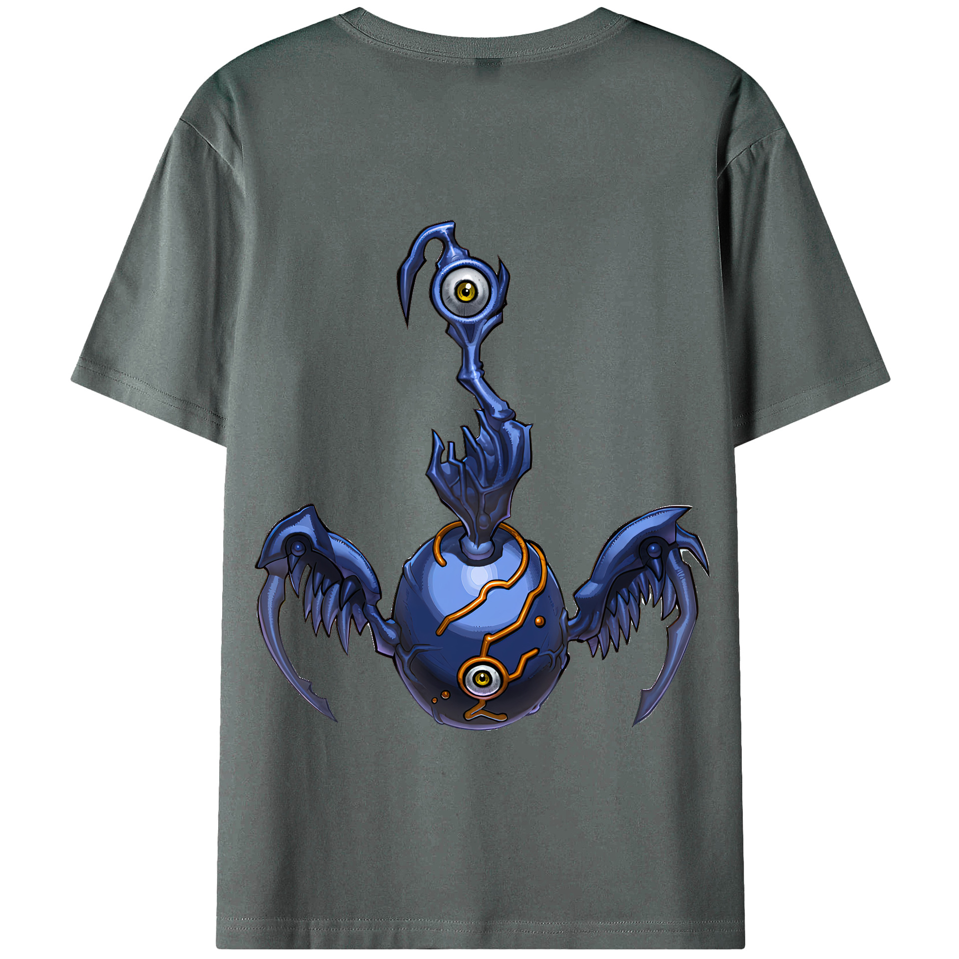 （画像用） 遊☆戯☆王 Yu-Gi-Oh! 綿100％半袖Tシャツ（背面プリント）